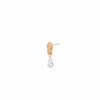 Calavera Cedence Single Earring with Freshwater Pearl