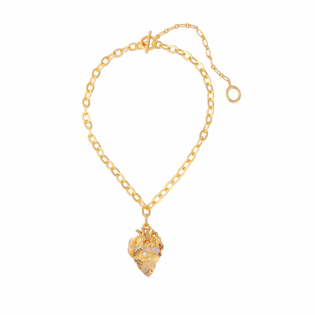 Necklace with Love Serenity Pendant
